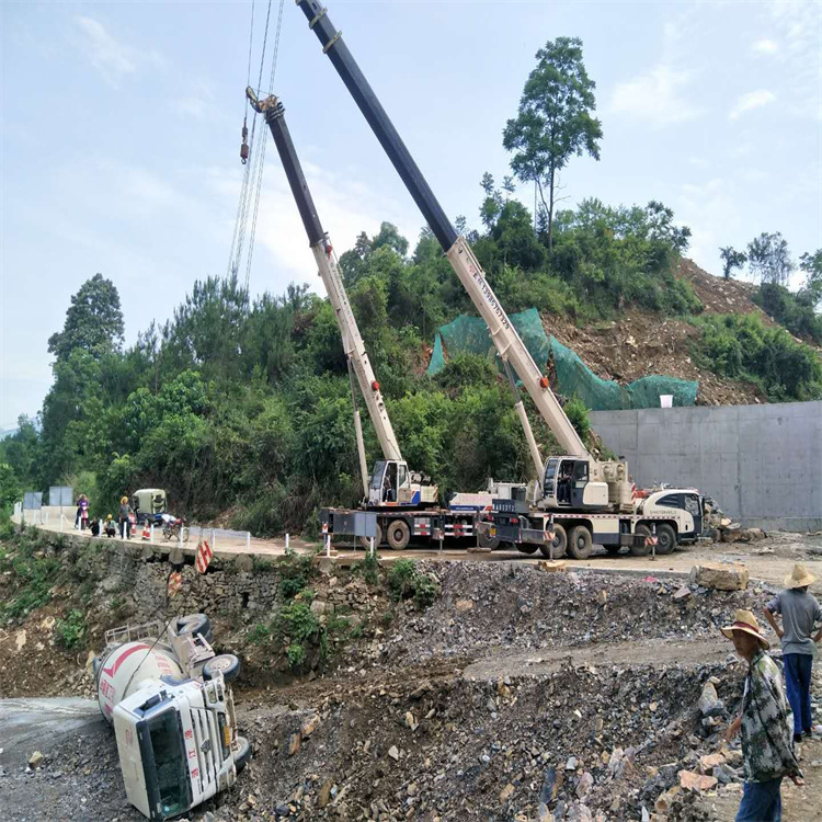 达州达州24小时应急道路救援吊装吊装现场实拍